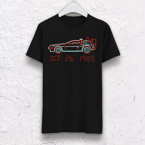 Time Machine - Back to the Future T-shirt - Men's / Unisex \u0026 Women's Fit -  Etsy