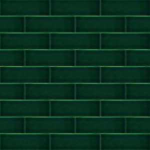 Subway Tile,Emerald tiles , Brick tile,indoor wall tiles for kitchens and bathroom,2,75 x 8,26 inch tile,7 x 21 cm ,Sample metro tiles zdjęcie 2