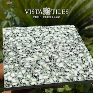 Terrazo Tile,Interior tile,marble based tile,high quality floor tile ,For Indoor and Outdoor Commercial and Residential 4 inch ( SMK-12)