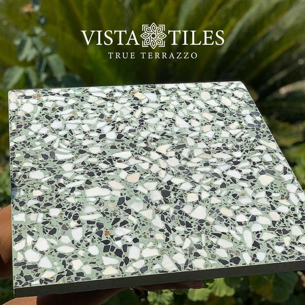 Terrazo Tile,Interior tile,marble based tile,high quality floor tile ,For Indoor and Outdoor Commercial and Residential 4 inch ( SMK-12)