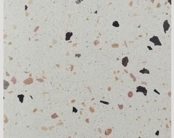 Terrazzotegel voor binnen - buiten / hoogwaardige geprefabriceerde cementbasis terrazzovloer voor commercieel en residentieel project 4 inch (VSTSA-926)