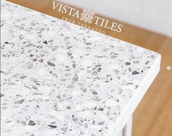 Terrazzotegel voor binnen en buiten / Hoge kwaliteit geprefabriceerde cementbasis Terrazzovloer voor commercieel en residentieel project 4 inch (SA-773)