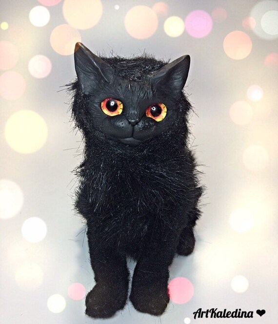 realistic cat plush