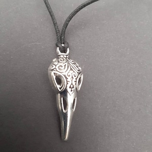 Moon Knight Inspired Khonshu Skull Necklace