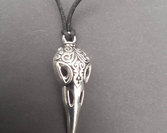 Moon Knight Inspired Khonshu Skull Necklace