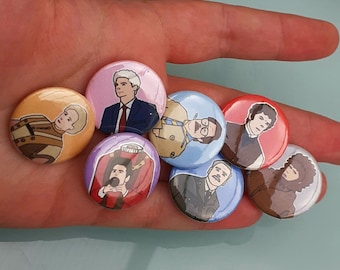 Insignias de botones de BBC Ghosts