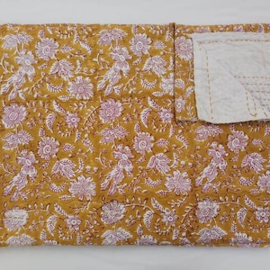 Bedding Quilt Bed Cover Quilt quilts bohemian patchwork quilt ka Handmade Quilt Throw Blanket Kantha Quilt Gift her Cotton