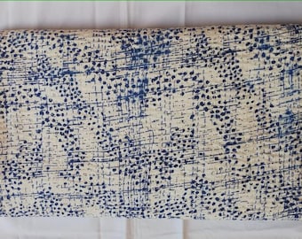 Blue Print Kantha Quilt Indian Kantha quilt kantha quilt Queen block print quilted bedspread Indian kantha Quilt Blue Queen Size Kantha Quil