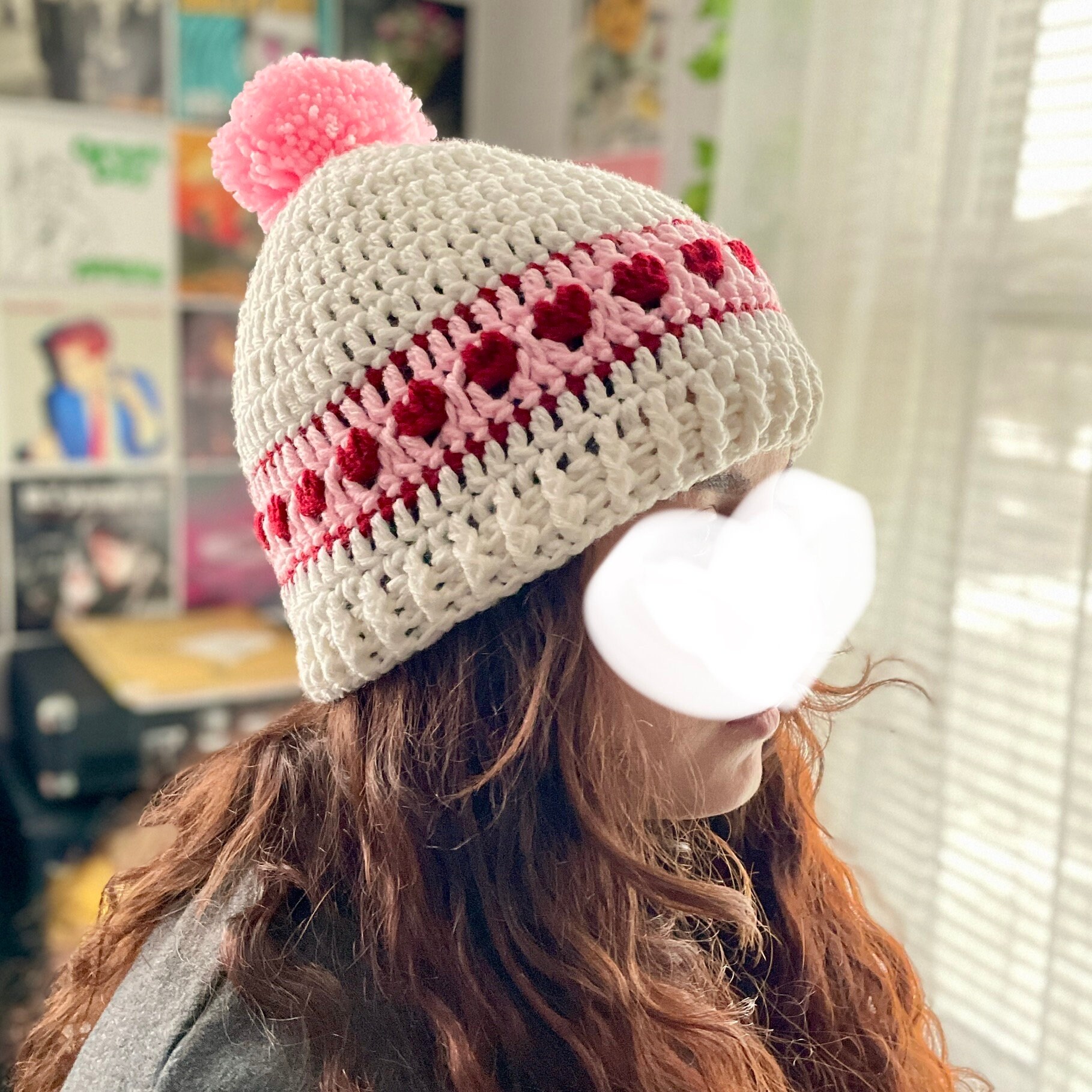 Valentine’s Day Heart Hats - Thumbnail 4