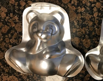 Panda Bear Aluminum Cake Mold by Wilton No. 502 - 501