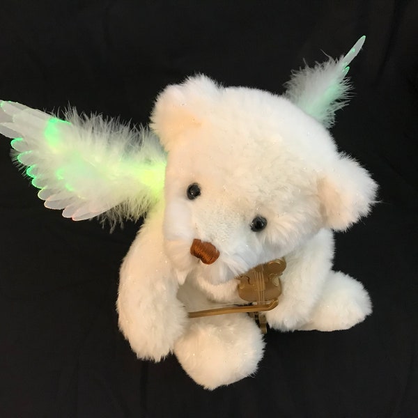 Fiber Optic Christmas Angel Etsy