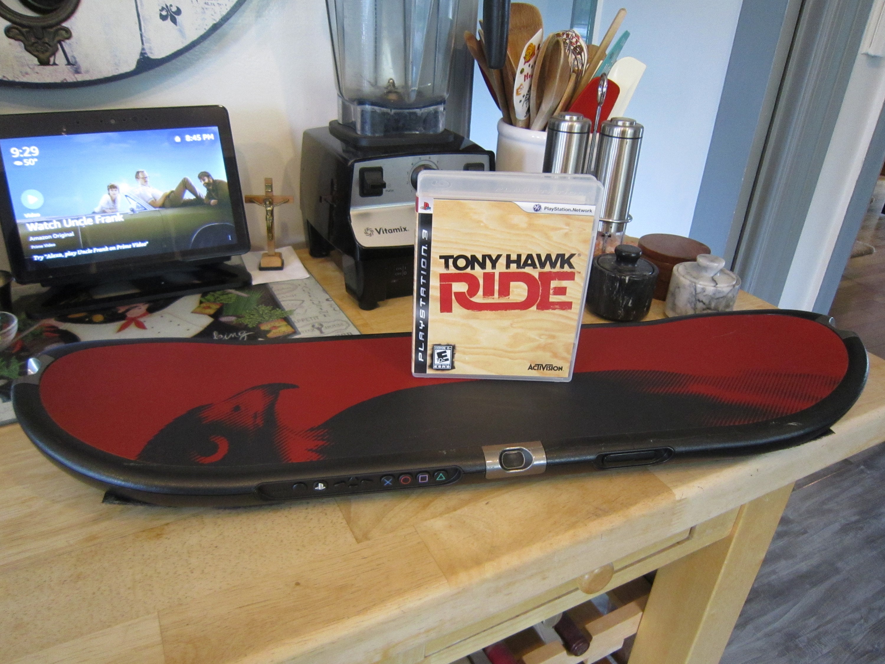 Wireless Tony Hawk Skateboard Ride Board for Xbox 360 With Tony Hawk Ride  Game