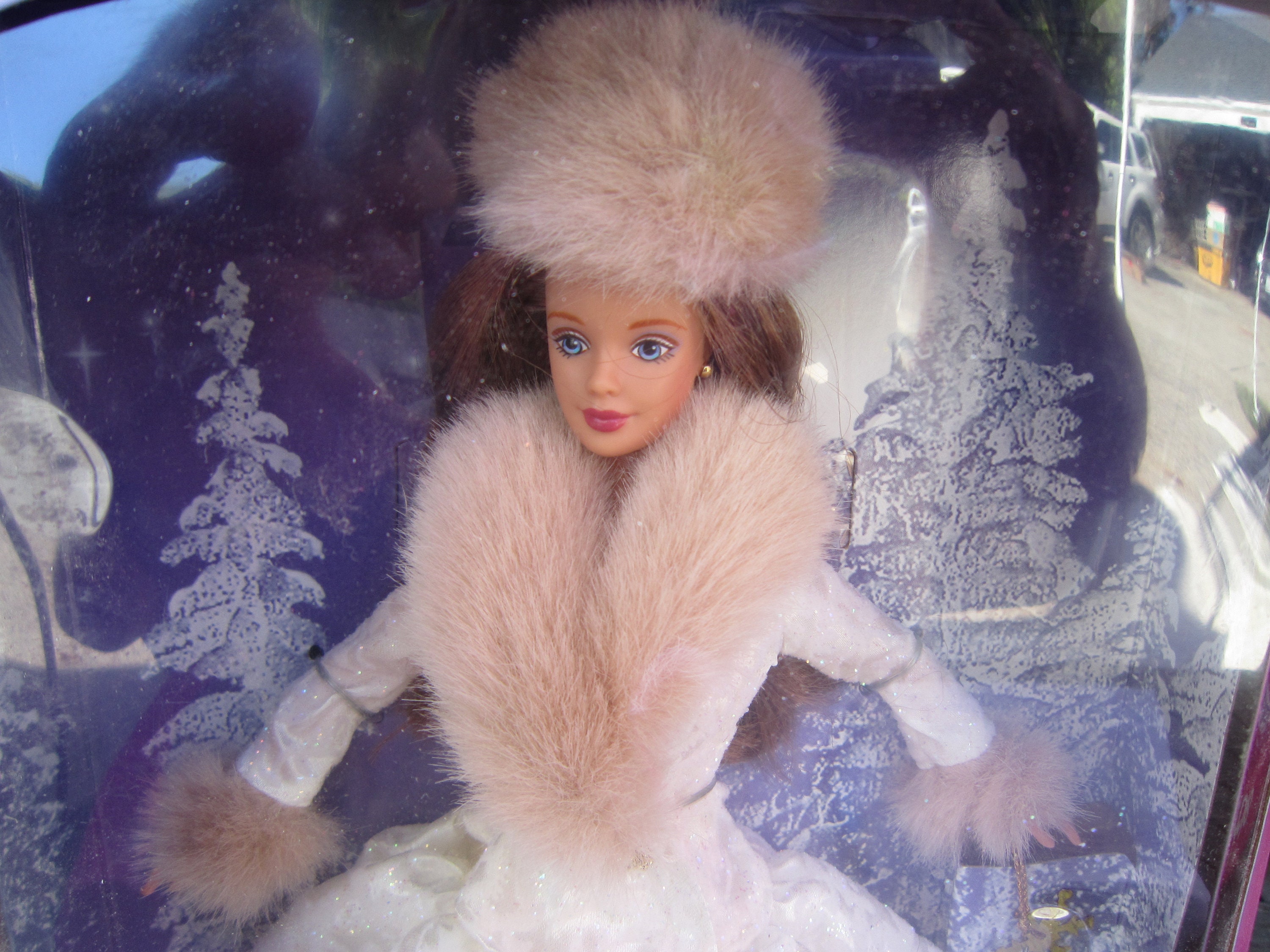 Ik geloof baden andere Winter Evening Barbie 1998 - Etsy
