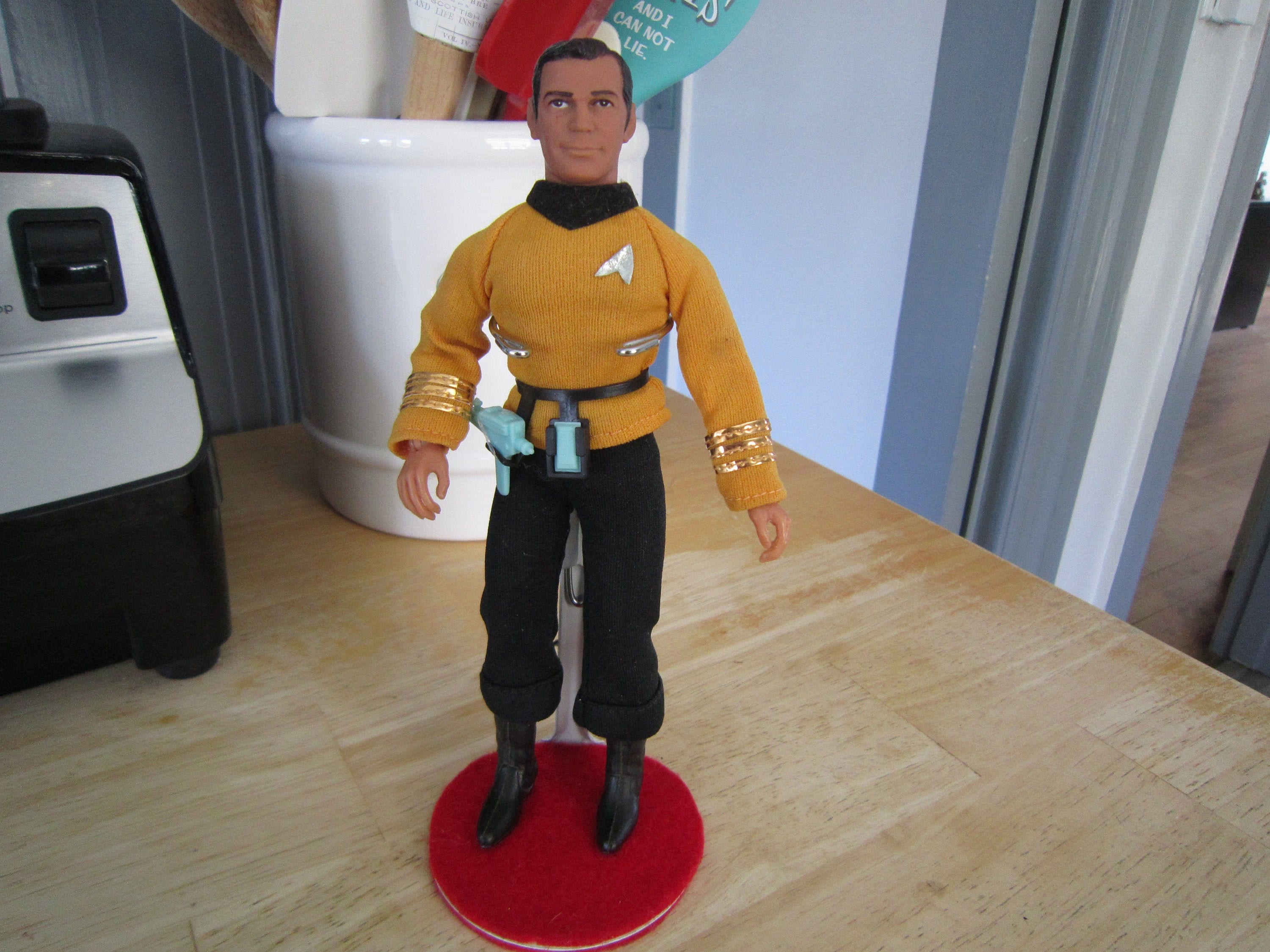 Star Trek Captain Kirk William Shatner 1990s Action Figure, Original Star  Trek TV Show Character, Star Trek Gifts, 1994 Generations Movie -   Israel