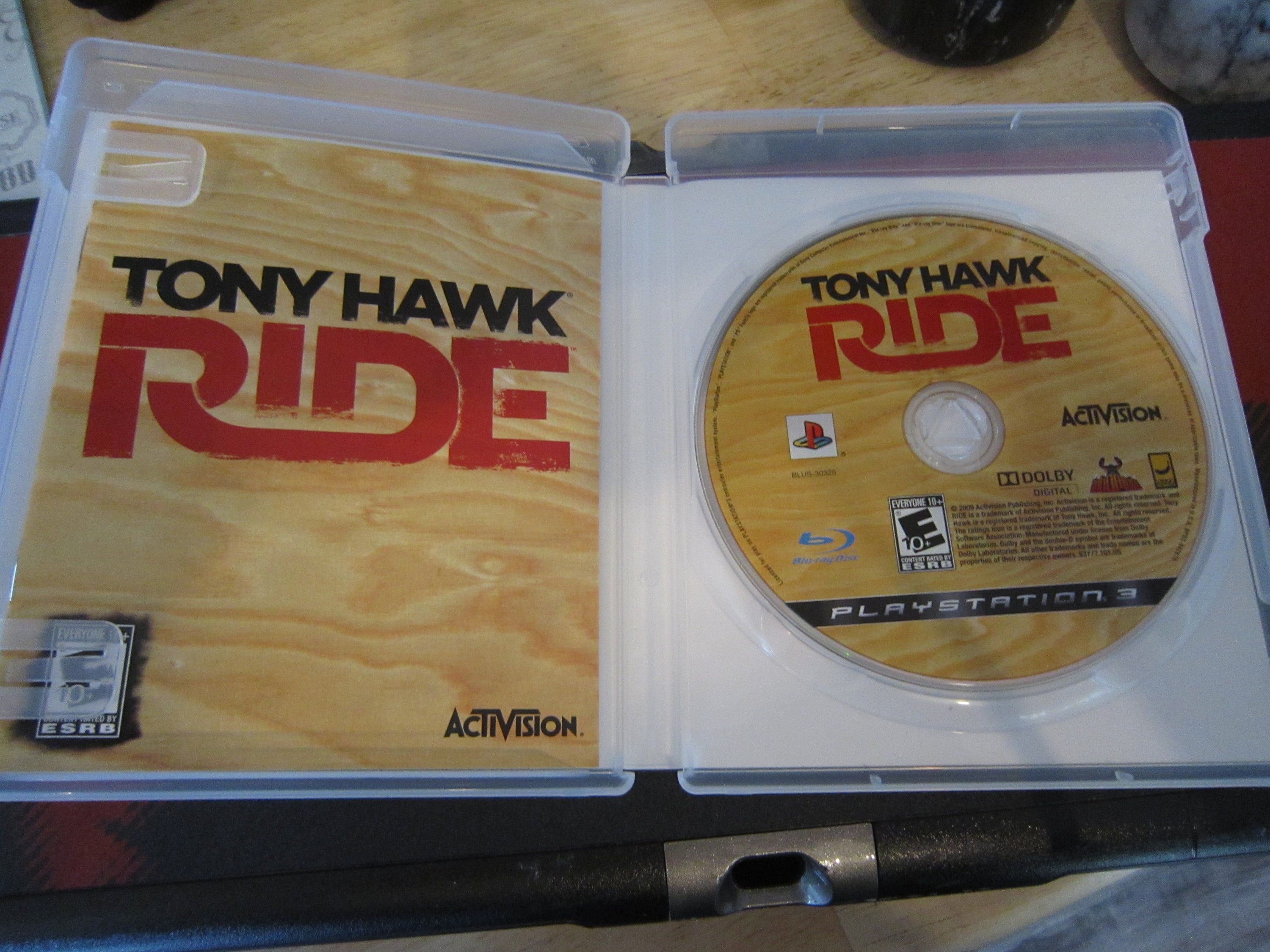 Playstation 3 Tony Hawk Ride & Wireless Controller Skateboard