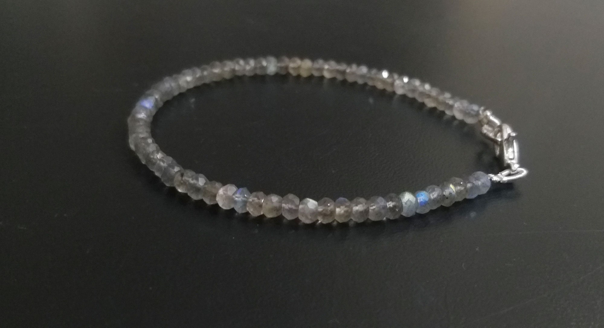 Labradorite Bracelet Natural Labradorite Jewelry Bracelet - Etsy