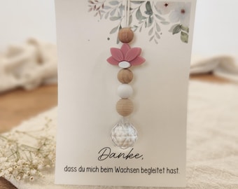 Sonnenfänger, Geschenk für eine Erzieherin, Geschenk Lehrerin Abschied, Erzieherin Abschiedsgeschenk, Geschenk Lehrerin Abschied, Suncatcher