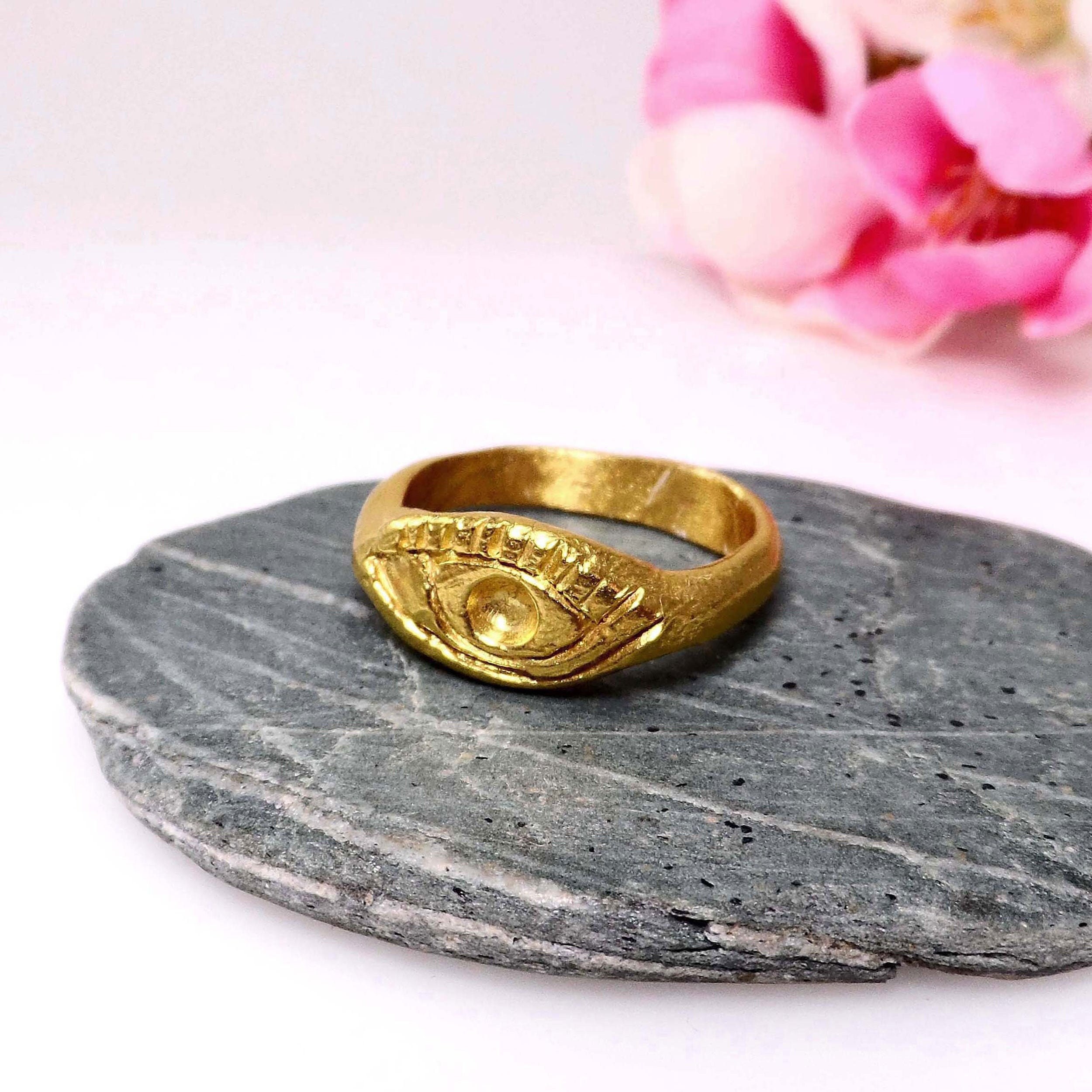 18k and Platinum Shiva Lingam ring | Earth Art Gem & Jewelry