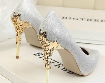 pretty wedding heels