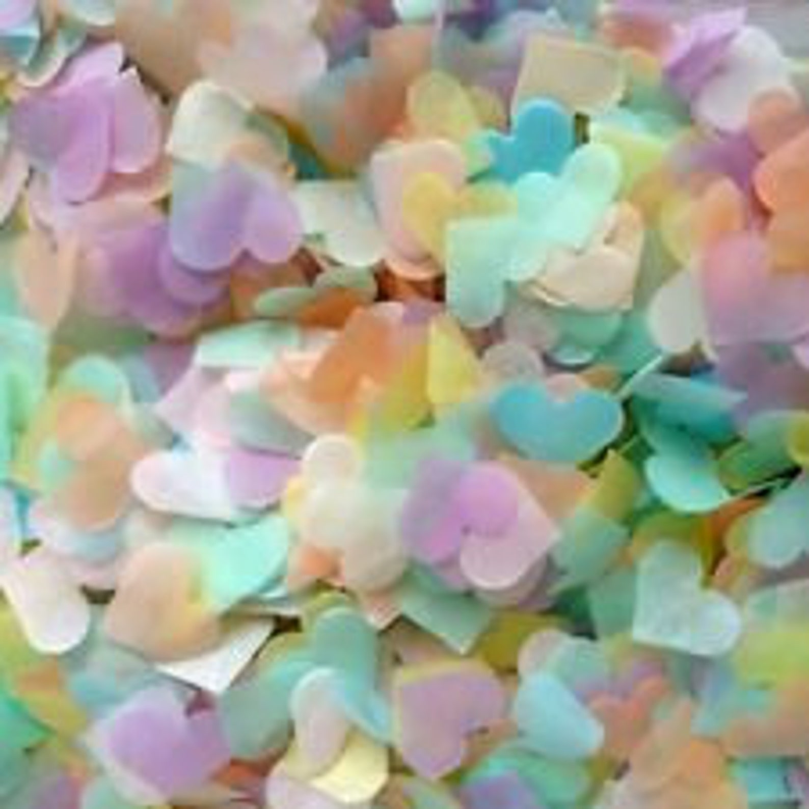 10000 Wedding Confetti Biodegradable Paper Hearts Etsy