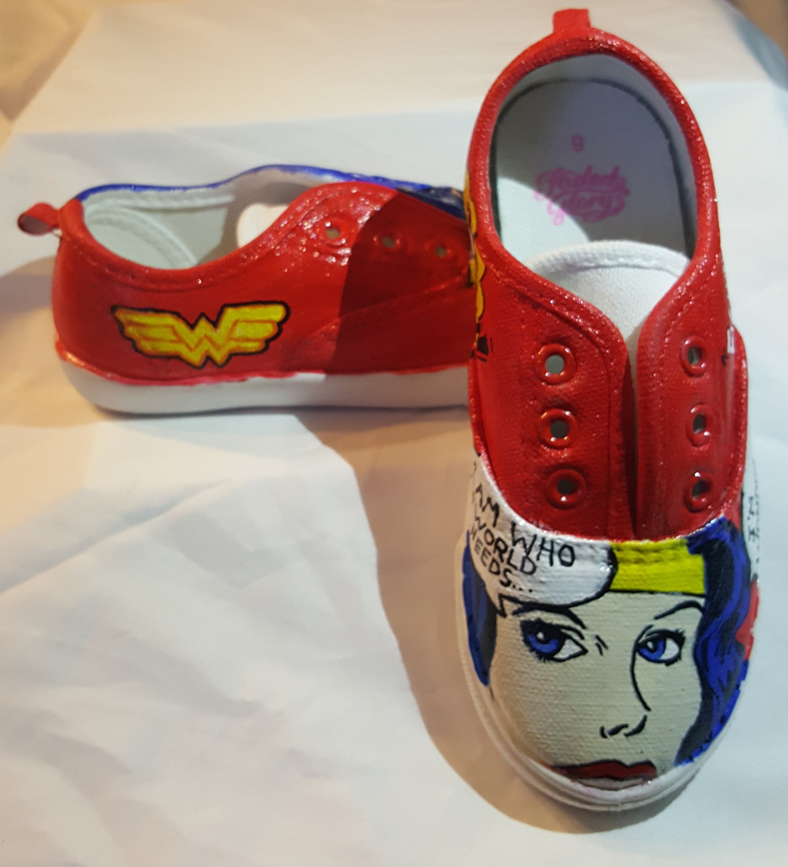 biion wonder woman shoes
