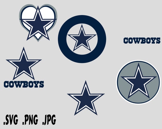 Dallas Cowboys SVG PNG JPG | Etsy