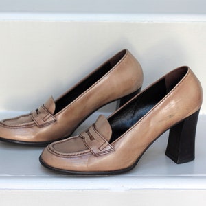 靴 Trios Heel Loafers 38 beige 靴 Trios Heel Loafers 38 beige Amazon.com | Coutgo Womens