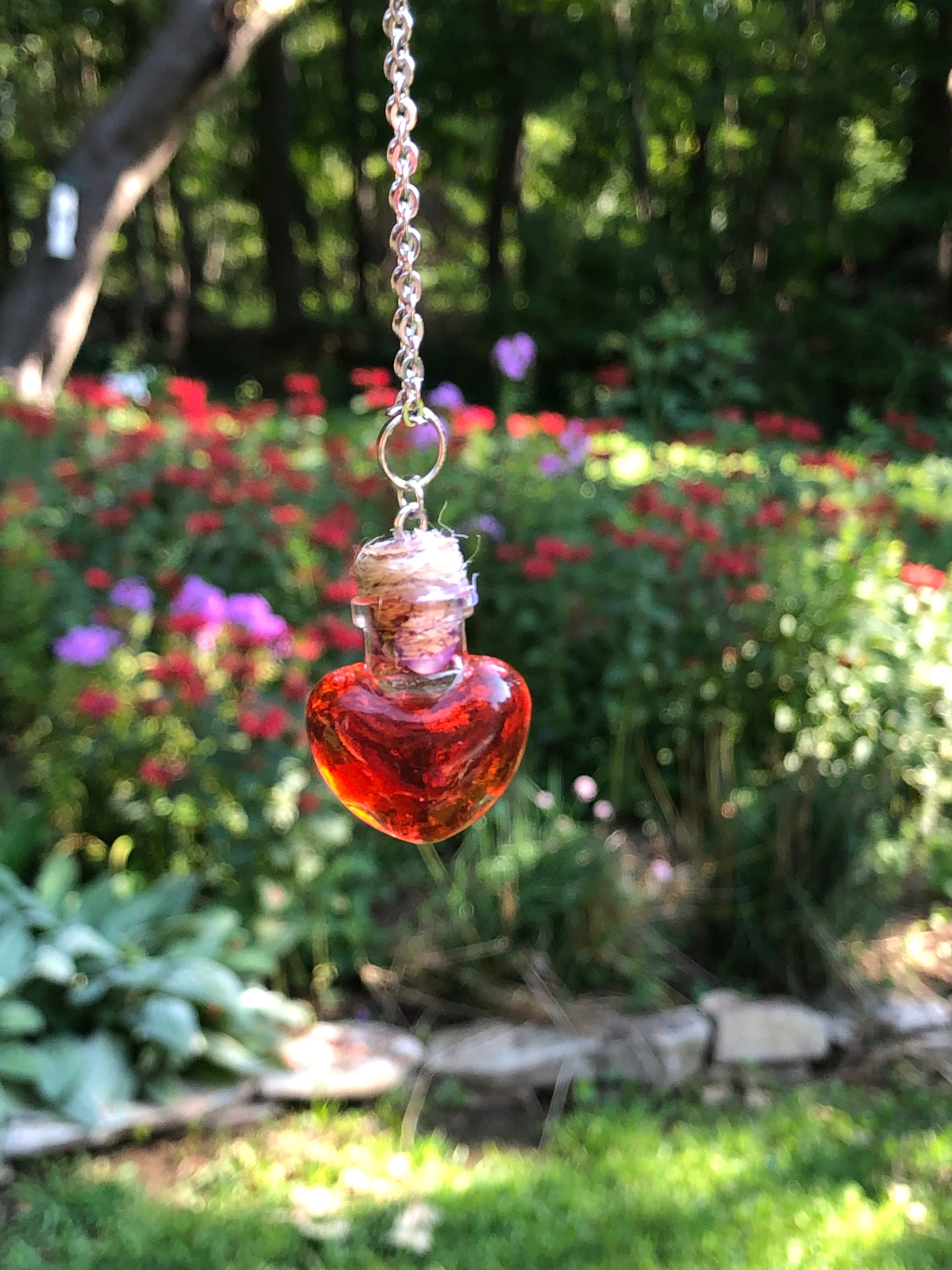 Love Potion Necklace Love Potions Wizard Love Potion Movie Etsy