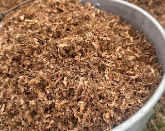 Cedar Sawdust Shavings 1 Pound Shipped in Sand Bag for Air Flow