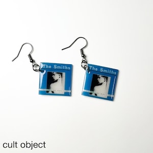 The Smiths Hateful of Hollow album cover dangling earrings - record album vinyl - handmade jewelry accessories - goth - new wave
