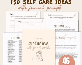 150 Self Care ideas, journal prompts, self care checklist, 30 day challenge, Self care for Moms, Mom Time Out, Self Care for Women