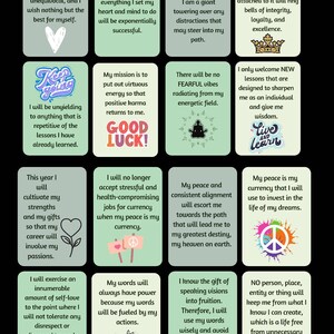 Digital affirmation stickers