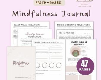 Mindfulness Journal Prompts: Inner Child Healing, Trauma Therapy (Digital Download)