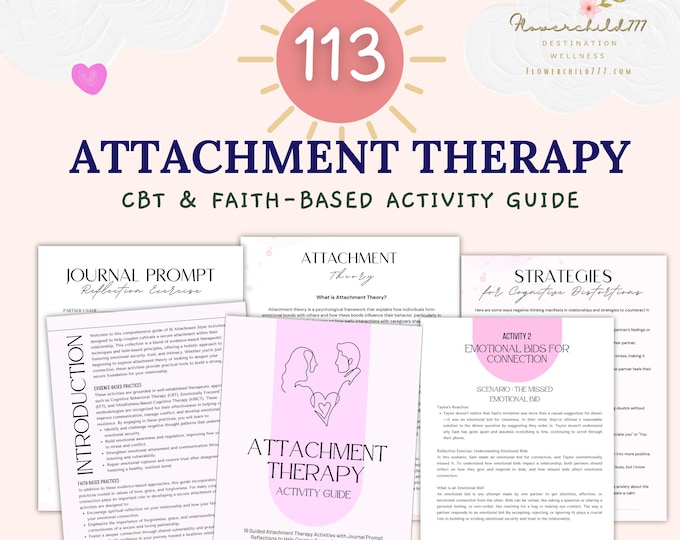 Couples Therapy Workbook, Attachment Styles Therapist Tool, Marriage Workbook, Couples Worksheets, Relationship Workbook