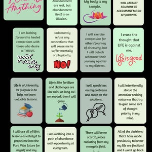Digital affirmation stickers
