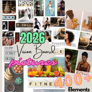 Vision board printable black women, vision board pictures to print, Black woman Vision board images to print, Christian vision board