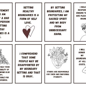 Boundaries affirmations