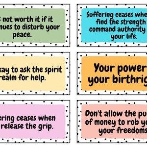 Printable Notes of Encouragement, Affirmation Notes, Inspirational ...