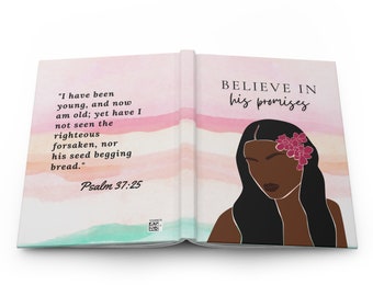 Christian Women Bible Verse Journal Pink, Hardcover Journal Matte, Faith Notebook, Religious Diary, Prayer Journal, Scripture Gift