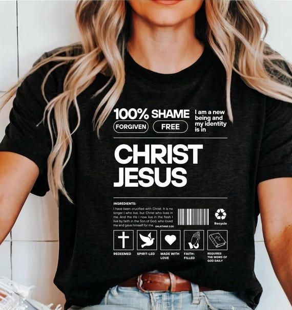 Live for Christ Christian Women T Shirt Live for Christ Christian Women T Shirt