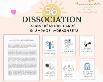 Dissociative disorder, Dissociation Conversation Flashcards PTSD with dissociative identity disorder dissociating, trauma processing therapy