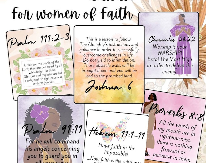 Bible affirmation cards, Bible verse printable cards digital download, Christian Scripture Cards, Bible quote cards