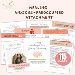 Anxious preoccupied attachment style, anxious attachment style, attachment theory workbook pdf change emotional attachment couples therapy