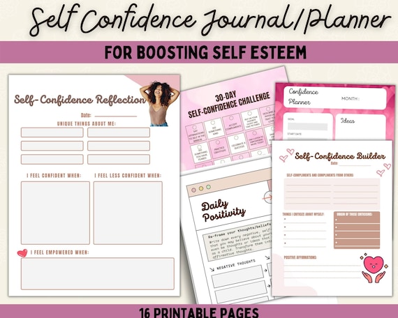 Self Care Journal Printable, Therapy Tools, Self Love Journal, Self Help  Journal Prompts, Self Care for Moms, Monthly Self Care Planner 