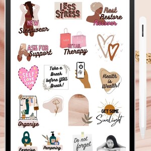 Black girl magic digital planner stickers black women pdf lovejenell luxbook black women self care