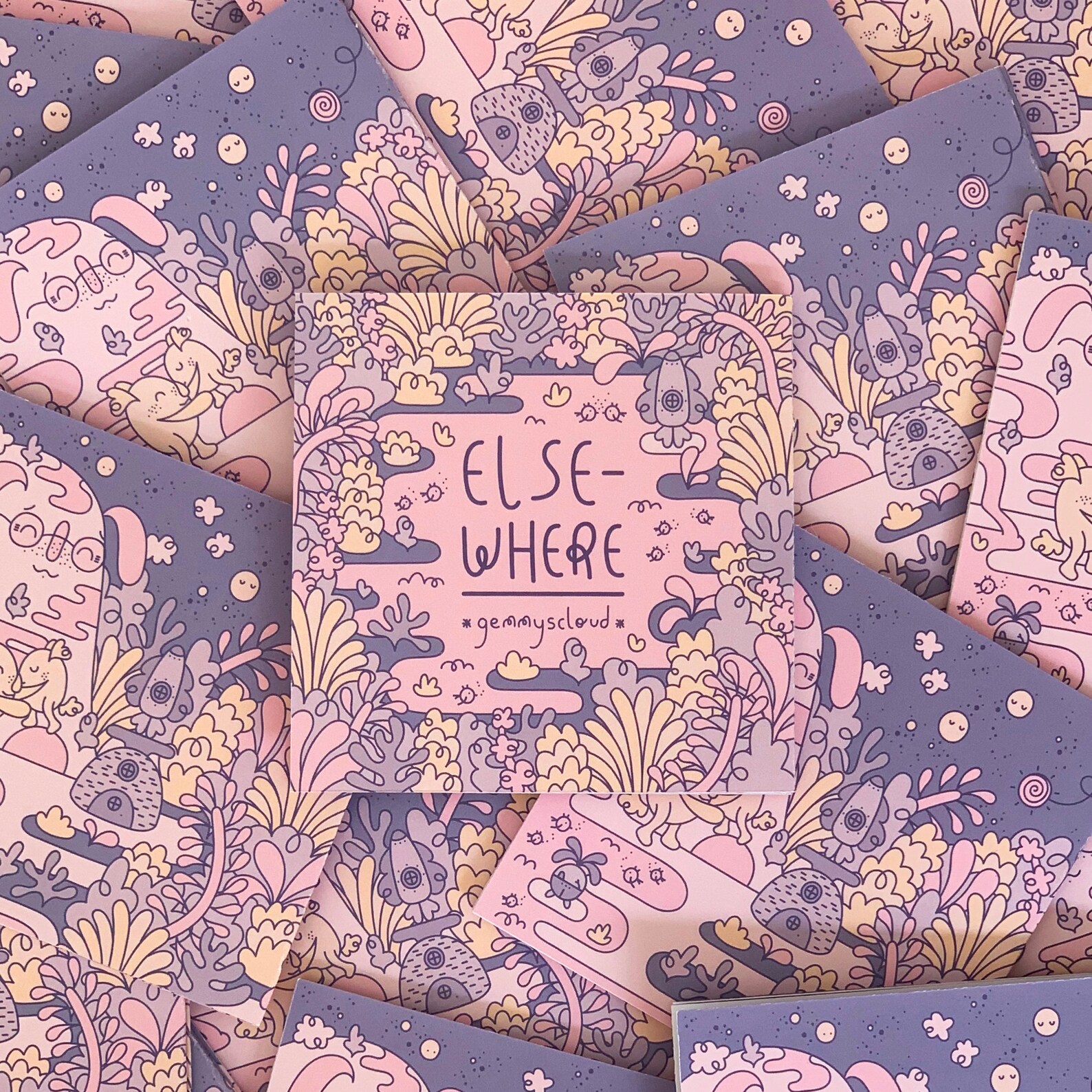 Mega Zine Bundle 7 Zines Concertina Comic Poster Zine Etsy