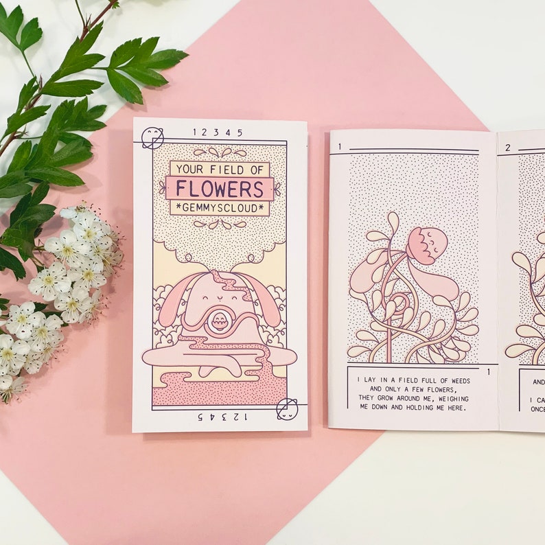 Zine Bundle Zine 5 Zines Concertina Comic Poster Zine Etsy