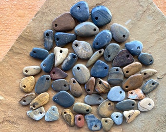 Drilled Flat Plain Beach Stones, Art Craft Rocks, Large River Rocks to  Paint, Set of 10, LARGE STONES With HOLES, 1 3/4 Inch, 40-44 Mm 