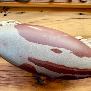 Shiva lingam stone 11 lbs extra big - 11x5” natural healing stone perfect home decor gift zen stone holly fire stone