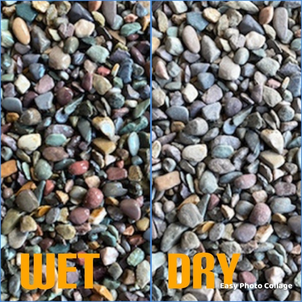 4 lbs 1/4” Colorful stones River pebbles gravel For aquarium terrarium vivarium planters fountains looks great wet! 1/4” and smaller. 4 cups